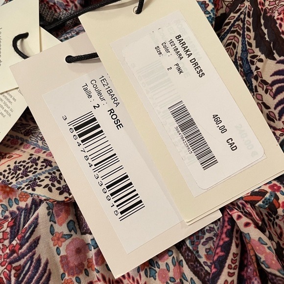 Ba&sh Parisian Bohemian Multi-coloured Open Back Maxi Dress, Size 6 - Picture 13 of 16